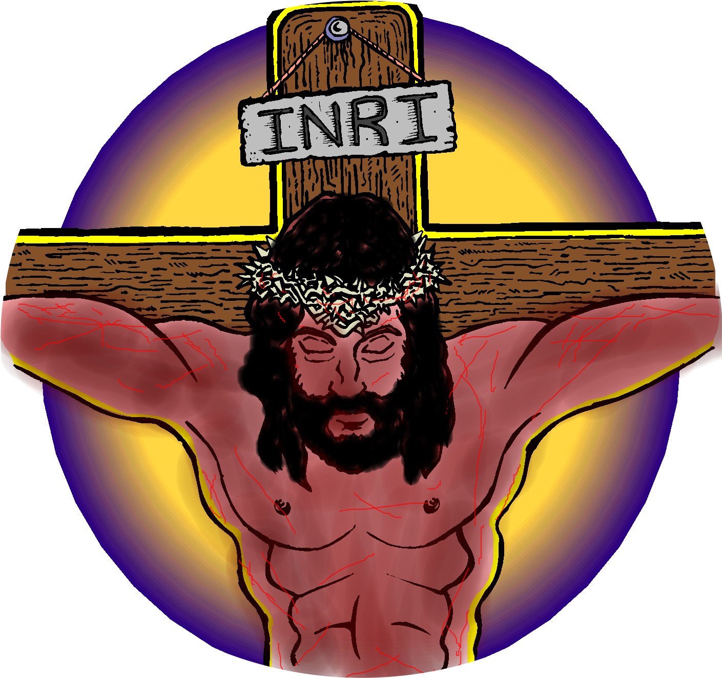 clipart of jesus on the cross - photo #40