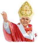 Pope Benedict illustration
